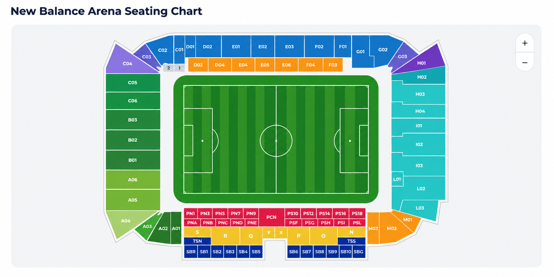 Gewiss Stadium seating map