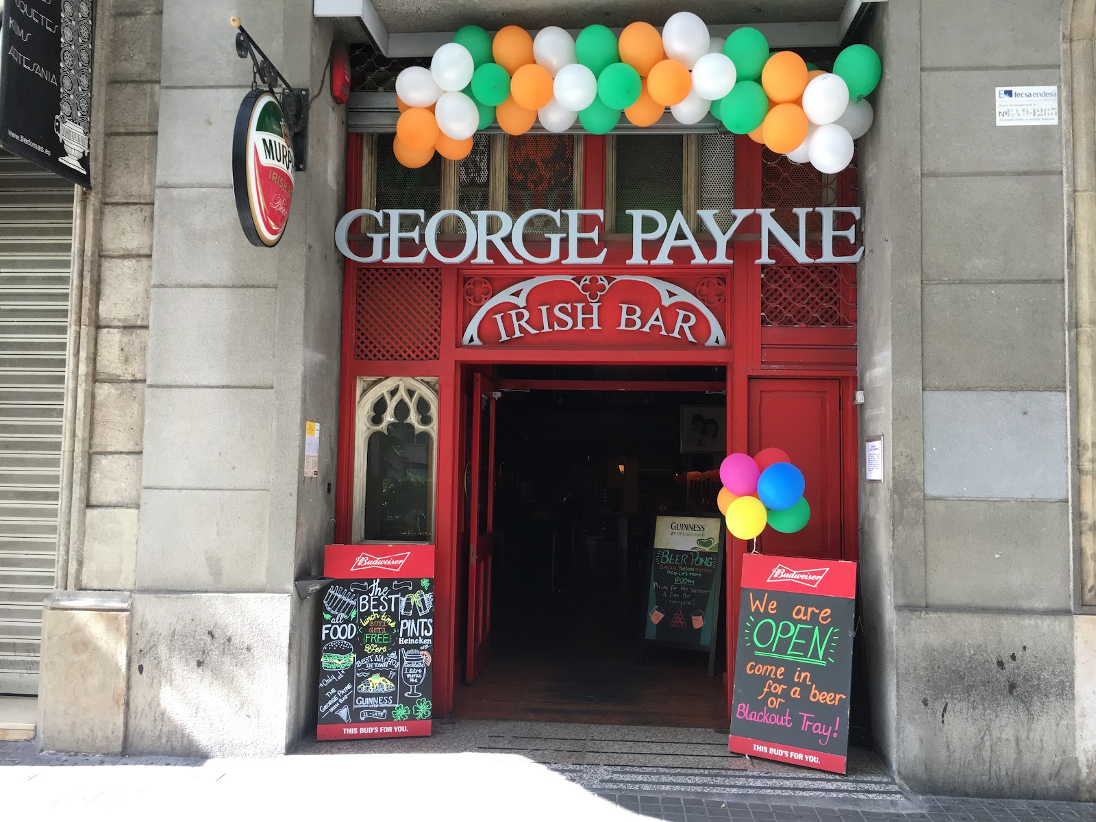 The George Payne Irish Pub, Barcelona