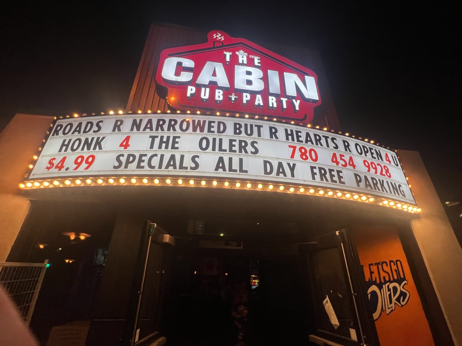 The Cabin Pub + Party, Edmonton
