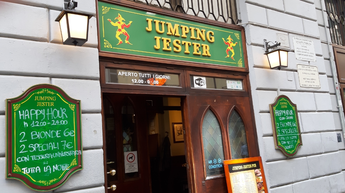 Jumping Jester Pub, Turin