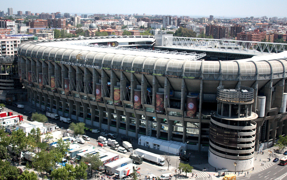 El Estadio Santiago Bernabeu, Madrid 5